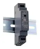 DDR-15G-15: Isolated DIN Rail Mount DC/DC Converter, Railway, 4:1, 15 W, 1 Output, 15 V, 1 A
