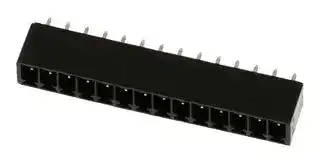 39501-1014: 3.5MM EURO HEADER VERT BLK 14CKT