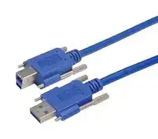 CAVISU3AB-2-3M: USB Cable, Type A Plug to Type B Plug, 3 m, 9.8 ft, USB 3.0, Blue