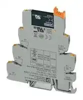 2900361: Solid State Relay, SPST-NO, 100 mA, 48 VDC, DIN Rail, Spring Clamp