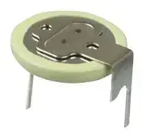 BR-1225/HCN: Battery, 3 V, 1225, Lithium, 48 mAh, Pressure Contact, 1