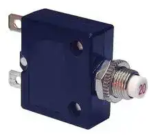 W54-XB1A4A10-35..: Thermal Circuit Breaker, W54 Series, 35 A, 1 Pole, 50 VDC, 250 V, Panel