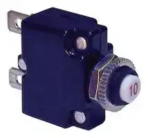 W57-XB1A7A10-15..: Thermal Circuit Breaker, W57 Series, 15 A, 1 Pole, 50 V, 250 V, Panel