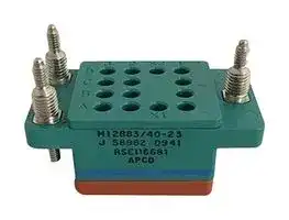 M12883/40-05 LC: RELAY SOCKET, 14 POS, 10A, PANEL