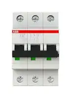2CDS273001R0325: Thermal Magnetic Circuit Breaker, MCB, 3P, 25 kA, 230 V, 32 A