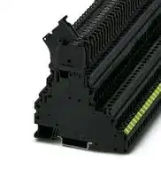3214321: Fused Terminal Block, Safety Lever, 5 Ways, 4 mm², Screw, 28 A