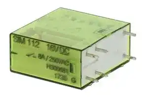 SIM112 16VDC: RELAY, 1NO, 1NC, 250VAC, 8A