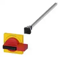 3KD9215-2: Rotary Operating Mechanism, Door-Coupling, Red/Yellow, 3KD Series Switch Disconnector