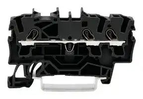 2002-1305: TERMINAL BLOCK, DIN RAIL, 3POS, 12AWG