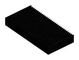 SK 56 150 SA: Heat Sink, Extruded, 0.34 °C/W, 150 mm, 40 mm, 300 mm