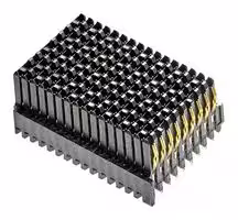 2302789-1: Connector, MULTIGIG RT 3 Series, 144 Contacts, 1.8 mm, Receptacle, Press Fit, 9 Rows