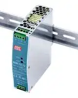 EDR-75-12: AC/DC DIN Rail Power Supply (PSU), ITE, 1 Output, 75.6 W, 12 VDC, 6.3 A
