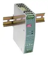 EDR-75-24: AC/DC DIN Rail Power Supply (PSU), ITE, 1 Output, 76.8 W, 24 VDC, 3.2 A