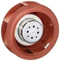 RER175-42/18/2TDMP: Fan Blower, S-Force RER 175 TD Series, IP54, Motorized Impeller, 48 VDC, DC, 175 mm, 69 mm, 509 CFM