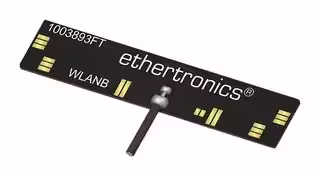 1003893FT-AA10L0025: RF Antenna, 2.4 to 2.485 GHz, WiFi/WLAN/Bluetooth/ZigBee/M2M, 3.3 dBi, 50 ohm