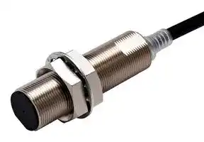 E2E-X12B1TL18 2M: Proximity Sensor, Inductive, 12 mm, PNP/SPST-NO, M18, 10 to 30 VDC