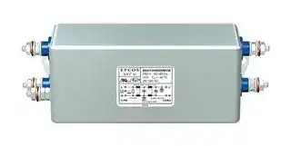 B84113H0000M060: Power Line Filter, Medical, 250 VAC, 6 A, Single Phase, 2 Stage, Chassis Mount