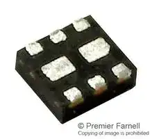 PMDXB550UNEZ: Dual MOSFET, N Channel, 30 V, 590 mA, 0.55 ohm, DFN1010B, Surface Mount