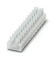 3240167: Panel Mount Barrier Terminal Block, 2 Row, 24 Ways, 20 AWG, 14 AWG, 8 mm, 24 A