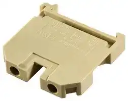 038056 SAK6/35: DIN Rail Mount Terminal Block, 2 Ways, 22 AWG, 8 AWG, 6 mm², Screw, 30 A