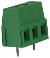 CTB0202/2: Wire-To-Board Terminal Block, 10 mm, 2 Ways, 22 AWG, 12 AWG, 3.3 mm², Screw