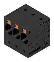 2500460000: Wire-To-Board Terminal Block, 10 mm, 3 Ways, 18 AWG, 4 AWG, 16 mm², Push In