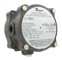 1950P-8-2F — Pressure Switch, 1/8" FNPT, 1.5 psi, 8 psi, SPDT