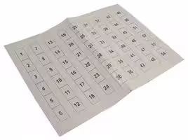 TPN1PLABEL: Circuit Breaker Accessory, TPN Series Distribution Boards, Spare Labels