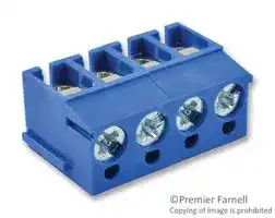 MA522-500M04: TERMINAL BLOCK EUROSTYLE, 4 POSITION, 22-14AWG