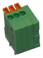 CSTBP254V/3: Wire-To-Board Terminal Block, 2.54 mm, 3 Ways, 28 AWG, 16 AWG, 1.3 mm², Push In