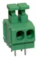 CSTBP381/2: Wire-To-Board Terminal Block, 3.81 mm, 2 Ways, 28 AWG, 16 AWG, 1.3 mm², Push In