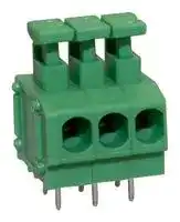 CSTBP381/3: Wire-To-Board Terminal Block, 3.81 mm, 3 Ways, 28 AWG, 16 AWG, 1.3 mm², Push In