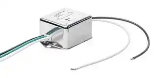 FN2580-2-07: Power Line Filter, Industrial, 350 VAC, 2 A, Single Phase, 1 Stage, Chassis Mount