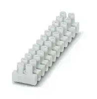 3240172: Panel Mount Barrier Terminal Block, 2 Row, 24 Ways, 18 AWG, 10 AWG, 10 mm, 41 A