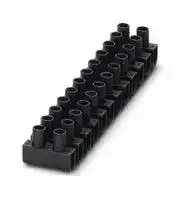3240173: Panel Mount Barrier Terminal Block, 2 Row, 24 Ways, 18 AWG, 10 AWG, 10 mm, 41 A