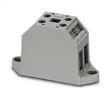 3071049: Panel Mount Barrier Terminal Block, 57 A, 1 kV, 2 Pole, Screw, 6 AWG