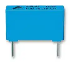 B32522C1105K000: General Purpose Film Capacitor, Metallized PET Stacked, Radial Box - 2 Pin, 1 µF, ± 10%, 63 V
