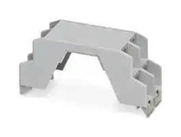 2914864: DIN RAIL HOUSING, UPPER, POLYAMIDE, GRY
