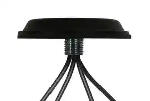 NXD-W-7CX4-BLK-12: RF Antenna, 4.9 to 7.2GHz, WiFi 6E / IoT / MIMO, 4dBi, 10W, SMA Connector
