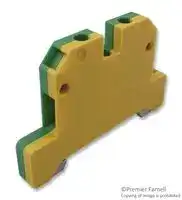 066106 EK2.5/35: DIN Rail Mount Terminal Block, 2 Ways, 26 AWG, 12 AWG, 6 mm², Screw