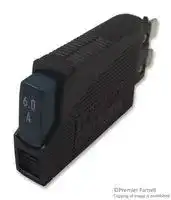 0712275: Thermal Circuit Breaker, CLIPLINE, 6 A, 1 Pole, 65 V, 250 V, DIN Rail