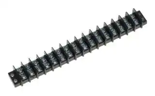 38760-0116: Panel Mount Barrier Terminal Block, 2 Row, 16 Ways, 22 AWG, 14 AWG, 9.53 mm, 15 A
