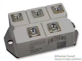 SKD 110/16: Bridge Rectifier, Three Phase, 1.6 kV, 151 A, Module, 5 Pins, 1.9 V
