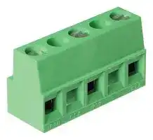 CTB0202/3: Wire-To-Board Terminal Block, 10 mm, 3 Ways, 22 AWG, 12 AWG, 3.3 mm², Screw
