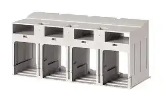 NZM4-4-XKSA: Terminal Cover, 4P, Screw Connection, Size 4, NZM4 Series Molded Case Circuit Breakers