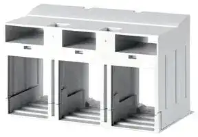 NZM4-XKSA: Terminal Cover, 3P, Screw Connection, Size 4, NZM4 Series Molded Case Circuit Breakers