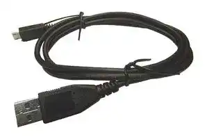 MC001008: USB Cable, Type A Plug to Micro Type B Plug, 500 mm, 19.7 ", USB 2.0, Black