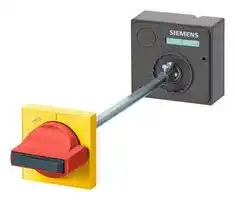 3VL9800-3HG05: Door Operating Mechanism, Red-Yellow, VL1250 & VL1600 Series Molded Case Circuit Breakers