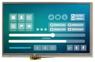 MDT0700JISR-HDMI: TFT LCD, 7 ", 1024 x 600 Pixels, Landscape, RGB, 5V