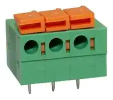 CSTBP508H/3: Wire-To-Board Terminal Block, 5.08 mm, 3 Ways, 28 AWG, 16 AWG, 1.3 mm², Push In